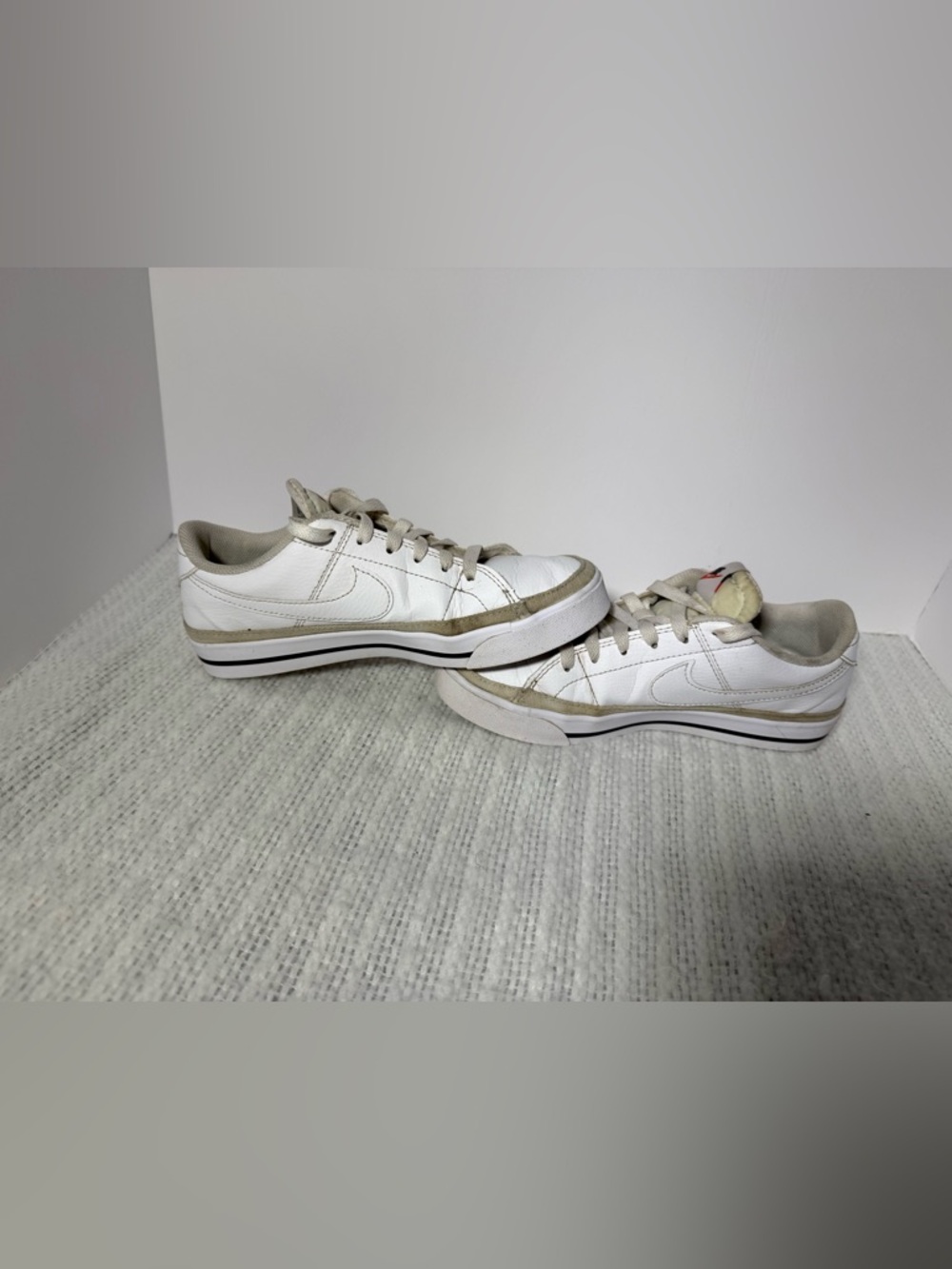 Nike Court Legacy Next Nature White Sneakers Women’s 6.5 Clean Casual🍦⚪️🤍